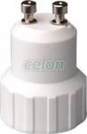 Adeleq Adaptor dulie Gu10->E14 Plastic (00-850-1014)