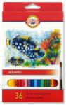 KOH-I-NOOR Set 36 creioane colorate KOH-I-NOOR Aquarell PESTI
