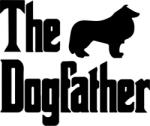  The dogfather kutyusos 2db plottervágott autós matrica applikáló fóliával