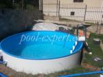 Pool expert Стълба за полувкопани басейни с дълбочина до 120 см
