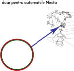 Necta Garnituri grup cafea set 10 buc 093167