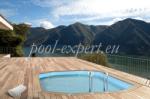 POOL EXPERT Овален дървен басейн 814 х 460 х 136 см