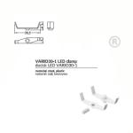 Topmet LED profil VARIO 30-1 Clamp LED VARIO30 fehér (V4520001)