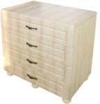 Spectral Mobila Comoda Dynasty Sonoma 4 sertare si blat MDF Comoda