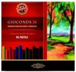 KOH-I-NOOR Set creta uleioasa rotunda KOH-I-NOOR GIOCONDA, 24 buc