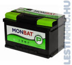 Monbat P Series 77Ah 710A right+