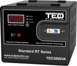Ted Electric Stabilizator de retea maxim 3000VA / 1800W Ted 3000 (STABILIZATOR 3000VA / TED000149)