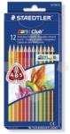 STAEDTLER Creioane colorate Staedtler 12 culori Noris triunghiulare (ST-187-C12)