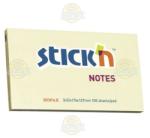 Hopax Notes adeziv 76x127 mm, 100 file, Stick'n - galben pastel (HO-21009)