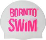BornToSwim Cască de înot borntoswim classic silicone pink/clear