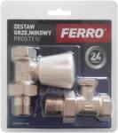 FERRO Set robineti tur/retur calorifer drept 1/2 (ZGB01)