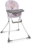 Lorelli Cookie Marble grey flying friends Scaun de masa bebelusi, inaltator