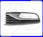 VW POLO 5 2014.05-2017.05 /6C/ Első lökhárító rács bal, ködlámpás, krómdíszléccel V5814593
