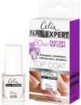 Celia Uscător express pentru lac de unghii - Celia Nail Expert 60 sec Fast Dry Top Coat 10 ml