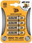 Solight JCB-LR06-4B - 4 db Alkáli elem AA 1, 5V JCB-LR06-4B (SL0328)
