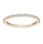 Swarovski Vittore Rose Gold Tone Ring (Rose Gold, 50)