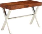 vidaXL Birou, lemn masiv de acacia cu finisaj tip miere, 110x50x76 cm (245652)