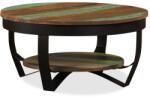 vidaXL Măsuță de cafea, 65 x 32 cm, lemn masiv reciclat (244674) Masa de cafea