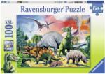 Ravensburger Printre Dinozauri - 100 piese (10957) Puzzle
