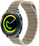 iUni Curea piele Smartwatch Samsung Galaxy Watch 46mm, Samsung Watch Gear S3, iUni 22 mm Kaki Leather Loop (510328)