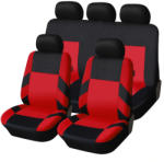 Autófejlesztés Univerzális üléshuzat garnitúra fekete-piros (osztható) Exlusive