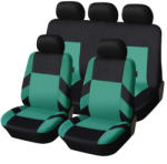 Autófejlesztés Univerzális üléshuzat garnitúra fekete-zöld (osztható) Exlusive