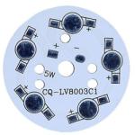 92976 Alu panel LED-hez, 5x1W