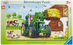 Ravensburger Tractor la ferma 15 piese (06044) Puzzle