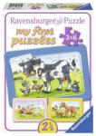 Ravensburger Animale cu prieteni 3x6 piese (06571) Puzzle