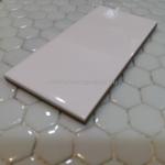 SPANYOL 7, 5X15 FEHÉR FÉNYES sima csempe