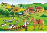 Ravensburger Munca la ferma 2x12 piese (07560) Puzzle