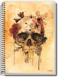  Caiet spira metal SKULL IS COOLTURE 96 pagini