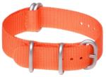  ZULU NATO óraszíj, narancs, 20mm