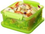 Sistema Plastics Cutie alimente din plastic dreptunghiulara color cu capac Sistema Lunch Plus 1.2L (1651EXP-02)