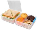 Sistema Plastics Set 2 cutii alimente din plastic colorat Sistema Lunch Cube To Go 1.4L (21731-04)