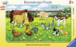 Ravensburger Animale pe Pajiste - 15 piese (06046) Puzzle