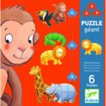 DJECO Animale Salbatice (DJ07114) Puzzle