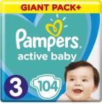 Pampers Active Baby 3 Midi 104 db