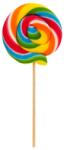 Nauty lollipops Nauty hurrikán nyalóka gyümölcs 80g kínálóban