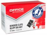 Office Products Clip hartie 51mm, 12buc/cutie, Office Products - negru (OF-18095119-05)