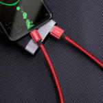 Baseus Cablu Type-C Baseus Double Fast Charging Red (CATKC-A09)