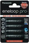 Panasonic ELAKU04 Panasonic Eneloop PRO akkumulátor 4db X 2500 mAh 1, 2V Mignon 4xAA HR6 mini ceruza akku (Tölthető elem) (ELAKU04)