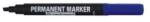 Centropen 8576 permanens marker, 10 db, kék