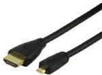 HQ HDMI - micro HDMI kábel (apa-apa) 1.5m (CABLE-5506-1.5)