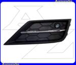 VW TIGUAN 2 2016.01-2020.07 /5N/ Első lökhárító rács jobb felső, szenzoros, krómdíszléccel VG8102103