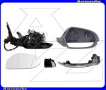 AUDI A6 C7 2015.06-2018.10 /4G/ Visszapillantó tükör jobb, elektromosan behajló, fűthető-aszférikus tükörlappal, sávtartó asszisztensel, fényezhető borítással, irányjelzővel 6154786