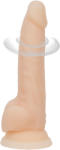 Naked Addiction Dual Density 8" Rotating & Vibrating Dong Skin Vibrator