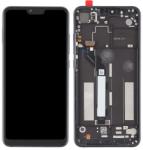  NBA001LCD003941 Xiaomi Mi 8 Lite fekete OEM LCD kijelző érintővel kerettel, előlap (NBA001LCD003941)