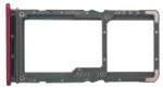  tel-szalk-009403 Xiaomi Redmi Note 7 piros SIM kártya tálca (2 SIM kártyás telefonokhoz) (tel-szalk-009403)