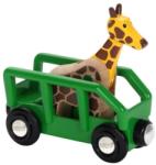  Vagon safari cu girafa BRIO